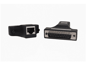 Adapter RJ45-DB25F DCE crossover