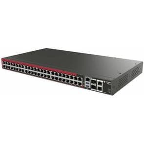 48 selectable serial ports 2x 10GbE SFP+ 2x 1GbE TPM 2.0 Docker support Dual AC Global Power Supply