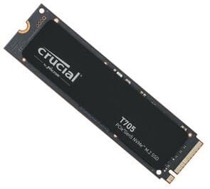 T705 4TB PCIe Gen5 NVMe M.2 SSD