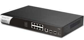 10-Port Layer 2+ Managed Switch PoE+(802.3af/at) 8x GbE 2x SFP Ports