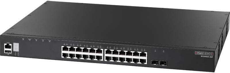 24-Port Gig Managed Switch L3 2x SFP+ 1x 10GigE Dual Expansion POE