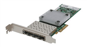 Gigabit Fiber PCIe Network Card Quad SFP 4x PCIe