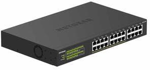 24-Port Gigabit Ethernet PoE+ Switch with 16-Ports PoE+ 190W Power Budget
