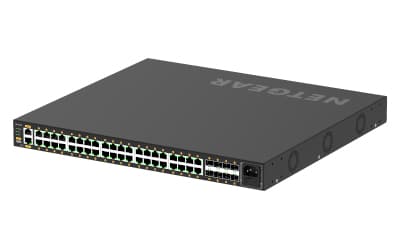 NETGEAR NETGEAR GSM4248P-100AJS AV Line Managed PoE+ Switch 40x1G POE+ 8xSFP (M4250-40G8F-PoE+) GSM4248P-100AJS