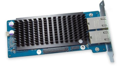QNAP QNAP LAN-10G2T-D Dual-port 10 Gigabit Network Expansion Card for Tower Model (10GBASE-T interface) LAN-10G2T-D
