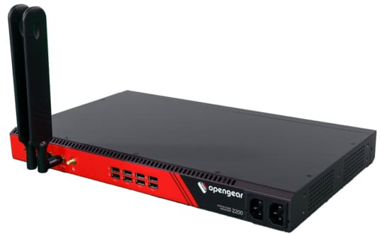 Opengear Opengear OM2248-AU Console Server + Automation 48 Serial 8G RAM 64G Flash 1GbE Python Runtime Docker Support Secure Boot Global Power Supply OM2248-AU