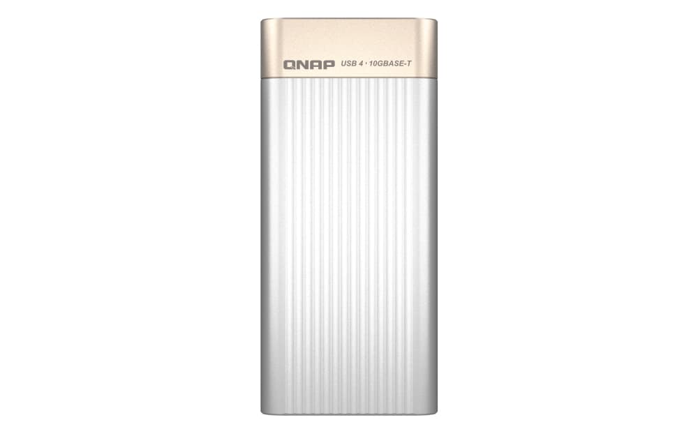 QNAP QNAP QNA-UC10G1T USB 4 Type-C to 10GBASE-T RJ45 Network Adapter Compatible with USB 4 and Thunderbolt 3/4 Ports QNA-UC10G1T