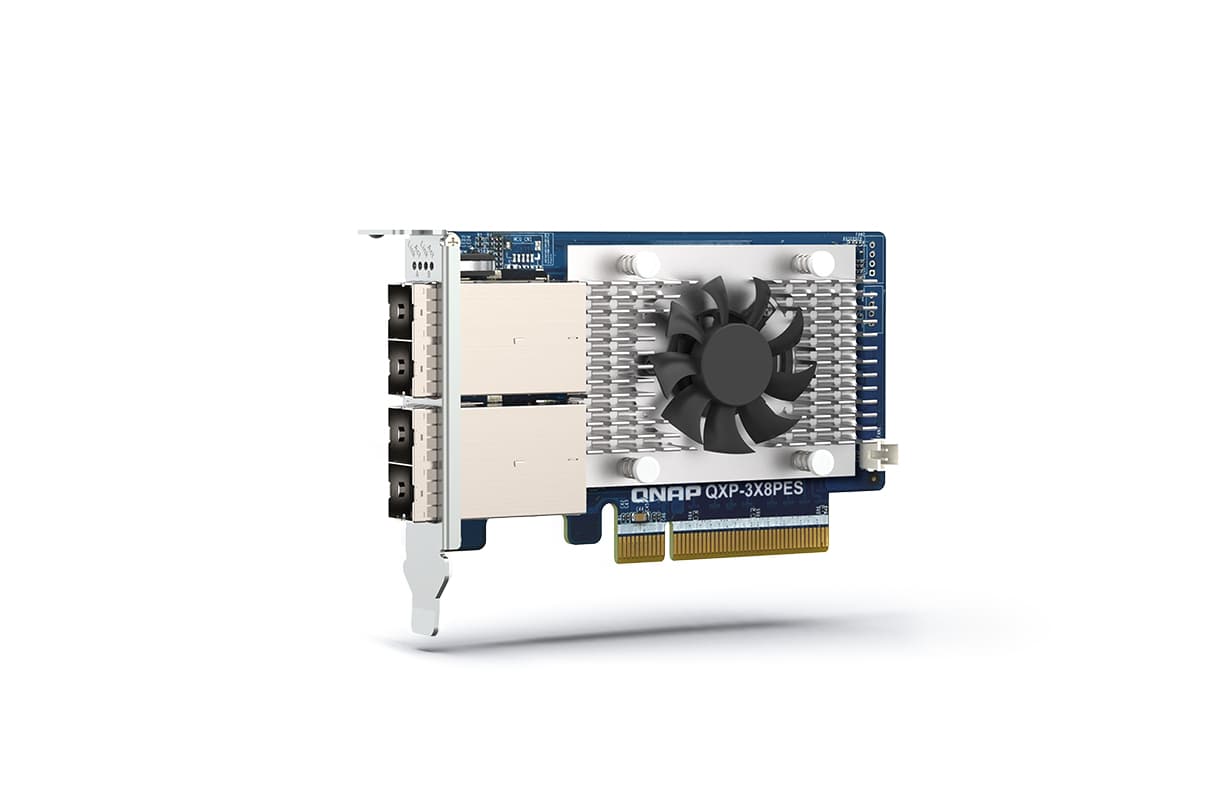 QNAP QNAP QXP-3X8PES 2-port PCIe Gen3 x8 expansion card QXP-3X8PES