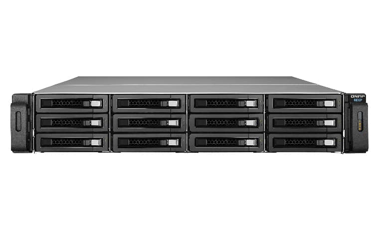 QNAP QNAP REXP-1220U-RP 2U 12-bay RAID expansion enclosure with rail kit included REXP-1220U-RP
