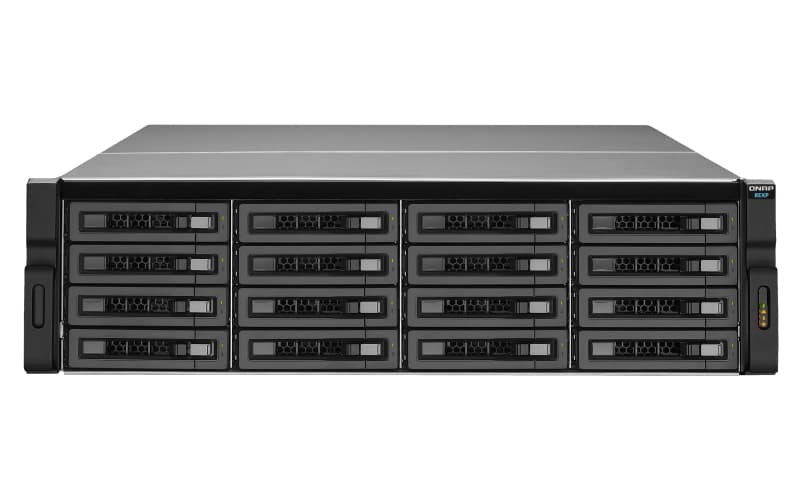 QNAP QNAP REXP-1610U-RP 16-Bay Expansion Unit for Enterprise NAS Dual PowerRail Kit Included REXP-1610U-RP