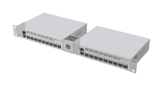 MikroTik 1U Dual or 10 inch rackmount kit RMK-210
