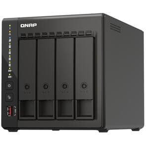4-bay Desktop NAS Celeron J6412 4Core 2.0GHz CPU 8GB RAM 2x 2.5GbE LAN 2x M.2 2280 PCIe Slots