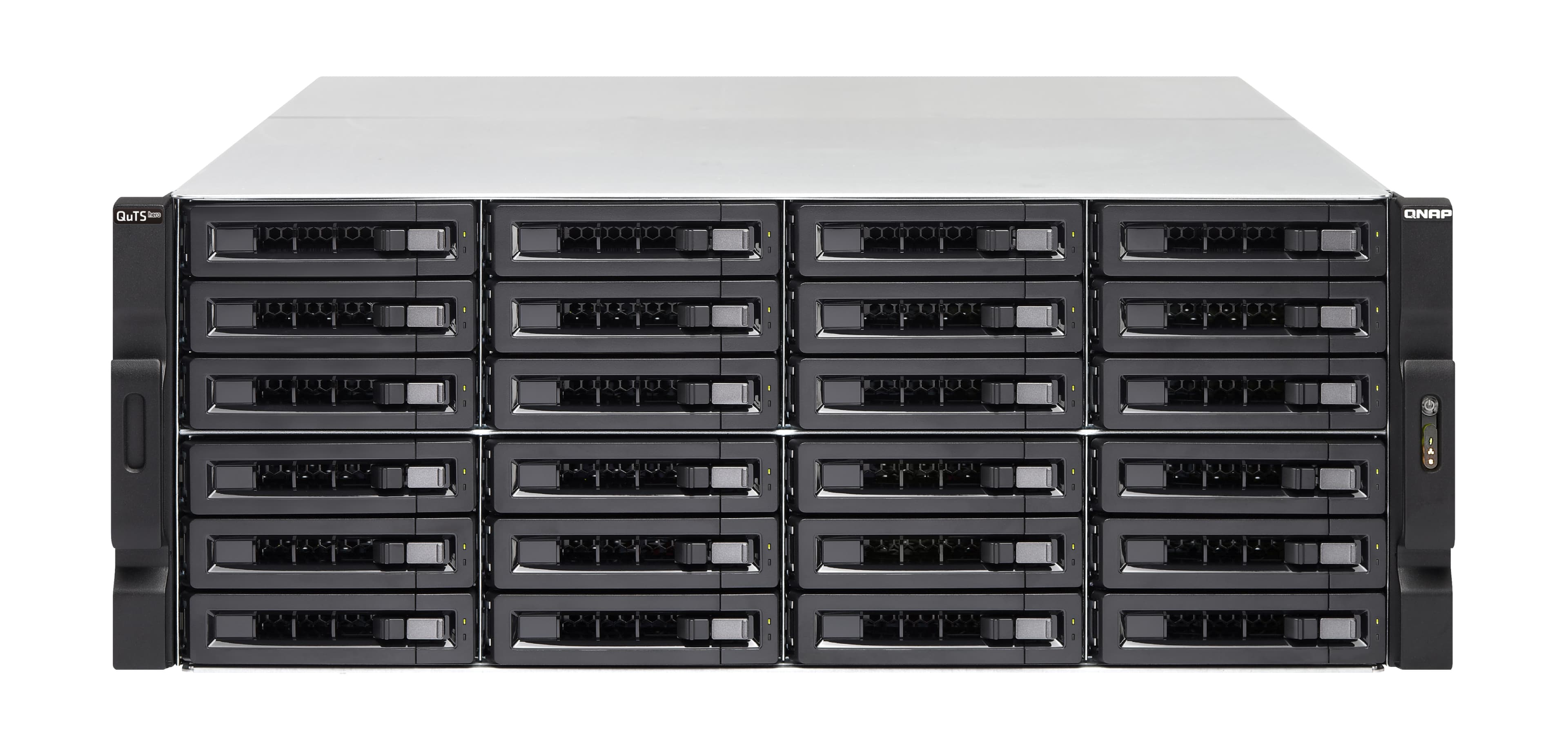 QNAP QNAP TS-H2477XU-RP-3700X-32G 24-Bay Rackmount NAS Ryzen 7 3700X 8-core CPU 32GB RAM Dual Power TS-H2477XU-RP-3700X-32G