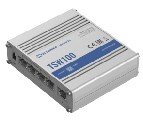 5-Port Industrial Gigabit Ethernet PoE Switch 4x 802.3af/at PoE Ports