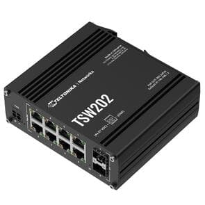 10-Port Managed PoE+ Switch 2x GigE PoE+ 2x SFP (no PSU)