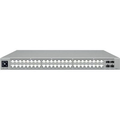Ubiquiti Professional-grade 48-port Layer 3 Etherlighting PoE+++ switch with (32) 10 GbE (16) 2.5 GbE PoE and (4) 25G SFP28 ports USW-PRO-XG-48-POE