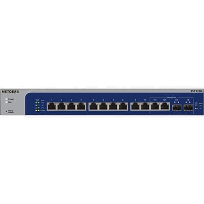 NETGEAR 12-port 10GigE Managed Switch 12x RJ45 copper ports 2x SFP+ XS512EM-100AJS
