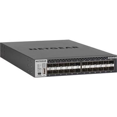 NETGEAR 24-Port 10GigE Stackable Managed Switch with 24xSFP+ XSM4324FS-100AJS