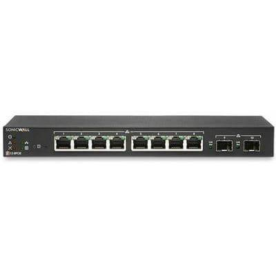 SONICWALL SONICWALL SWITCH SWS12-8 WITH WIRELESS NETWORK MANAGEMENT AND SUPPORT 3YR 02-SSC-8365