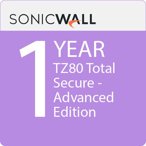 SONICWALL SONICWALL TZ80 TOTALSECURE - ADVANCED EDITION 1YR 03-SSC-2840