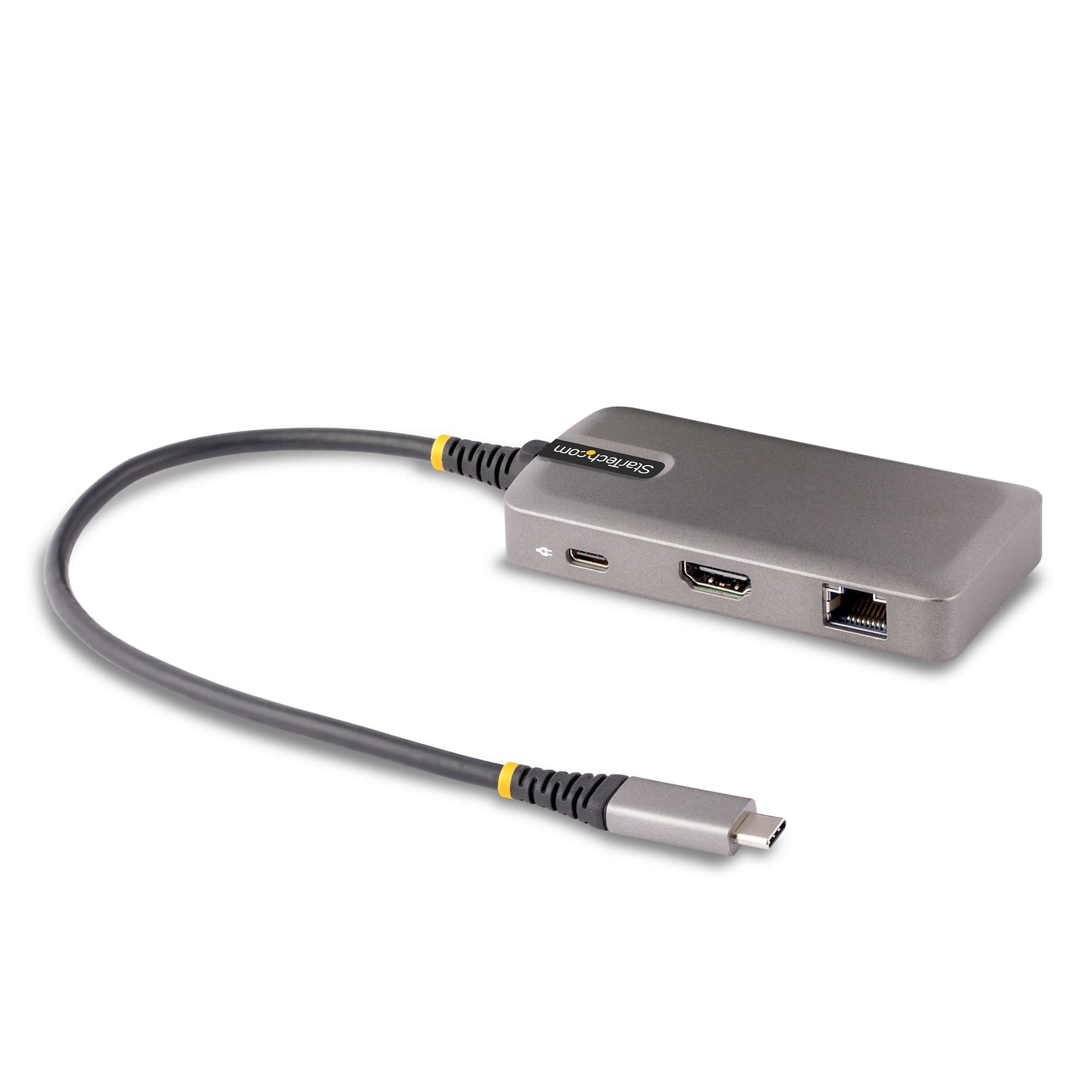 STARTECH STARTECH.COM USB-C MULTIPORT ADAPTER HDMI/GBE, WORKS WITH CHROMEBOOK (WWCB) 3 YR 103B-USBC-MULTIPORT