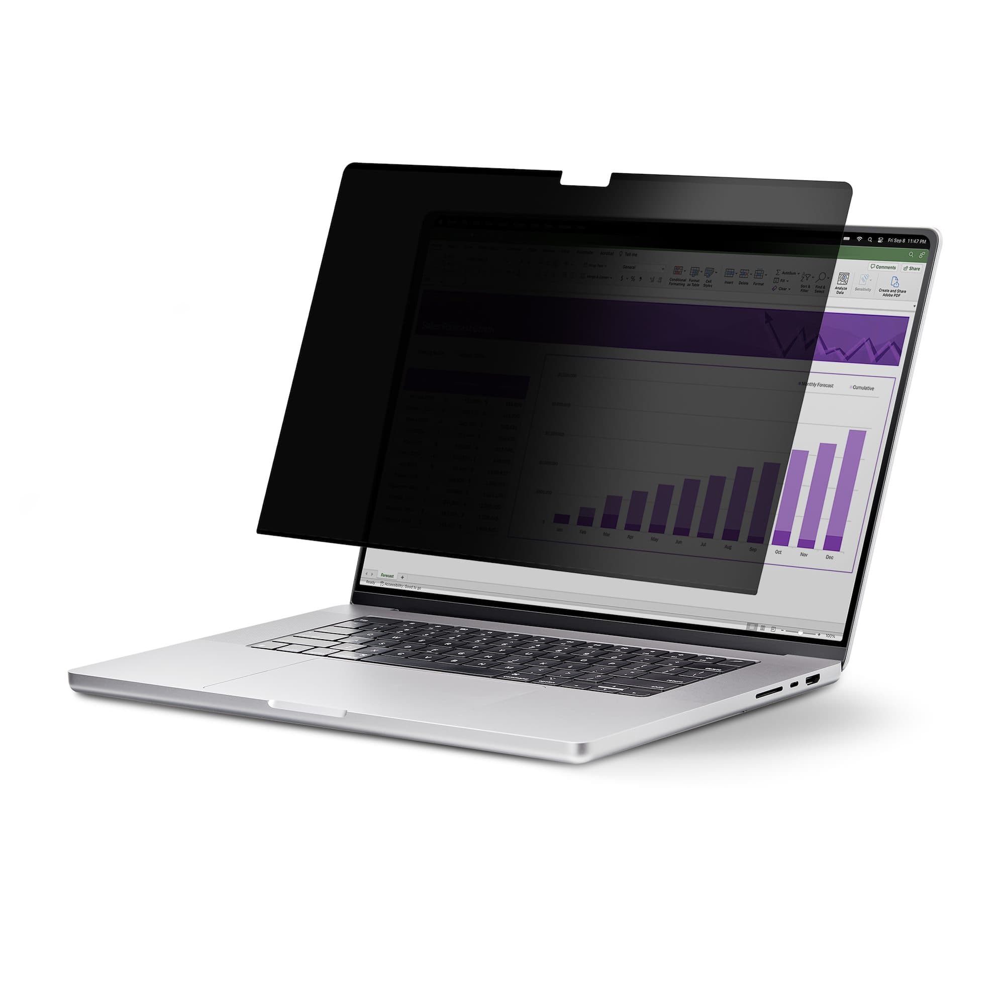 STARTECH STARTECH.COM 16-INCH MACBOOK PRO 21/23 LAPTOP PRIVACY SCREEN, MAGNETIC, 2 YR 162MM-PRIVACY-SCREEN