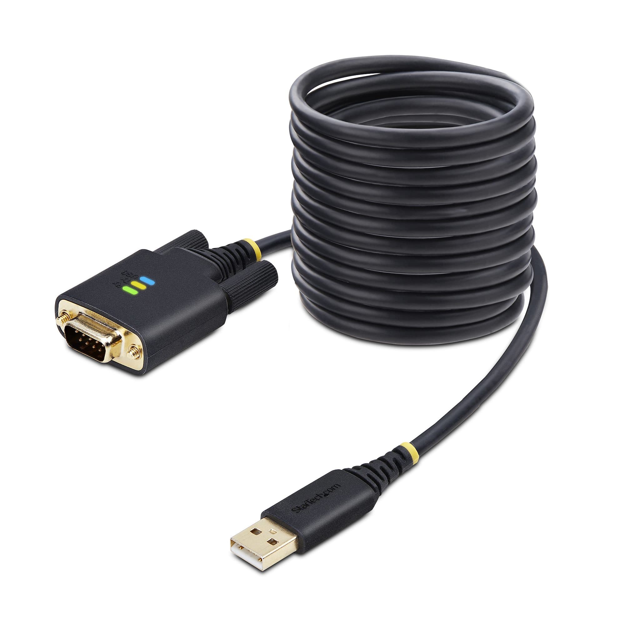 STARTECH STARTECH.COM 10FT/3M USB TO SERIAL ADAPTER CABLE, WINDOWS/MACOS/LINUX 2 YR 1P10FFC-USB-SERIAL