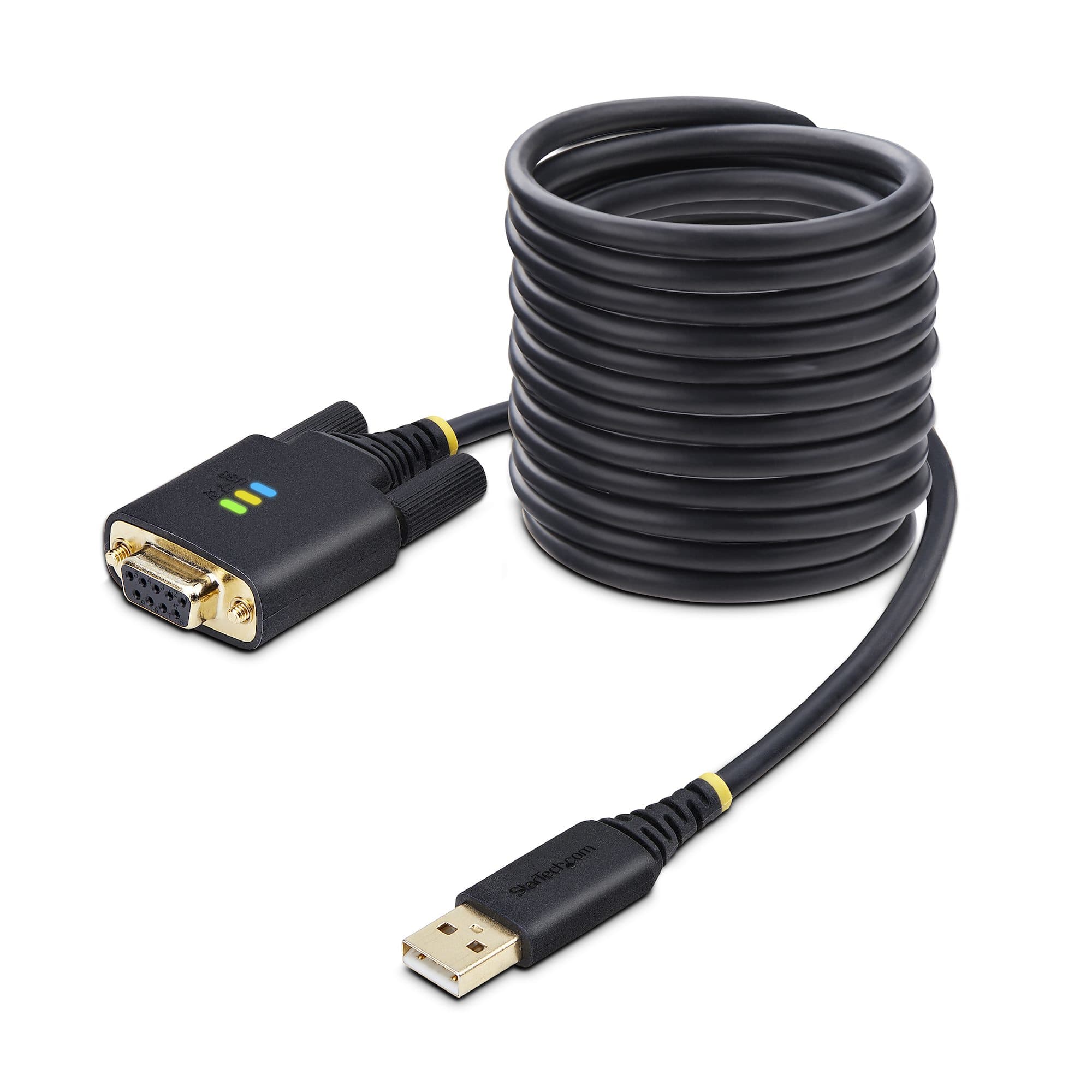 STARTECH STARTECH.COM 10FT (3M) USB TO NULL MODEM SERIAL ADAPTER CABLE, 2 YR 1P10FFCN-USB-SERIAL