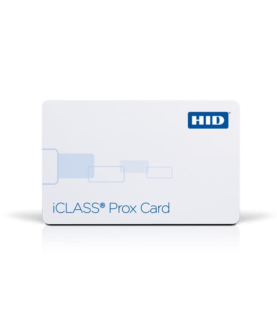 HID HID ICLASS + PROX CARD 2K/2 HID-PROG ICLASS NUM + PROX-NUM MOQ=100 2120HBGGMNM