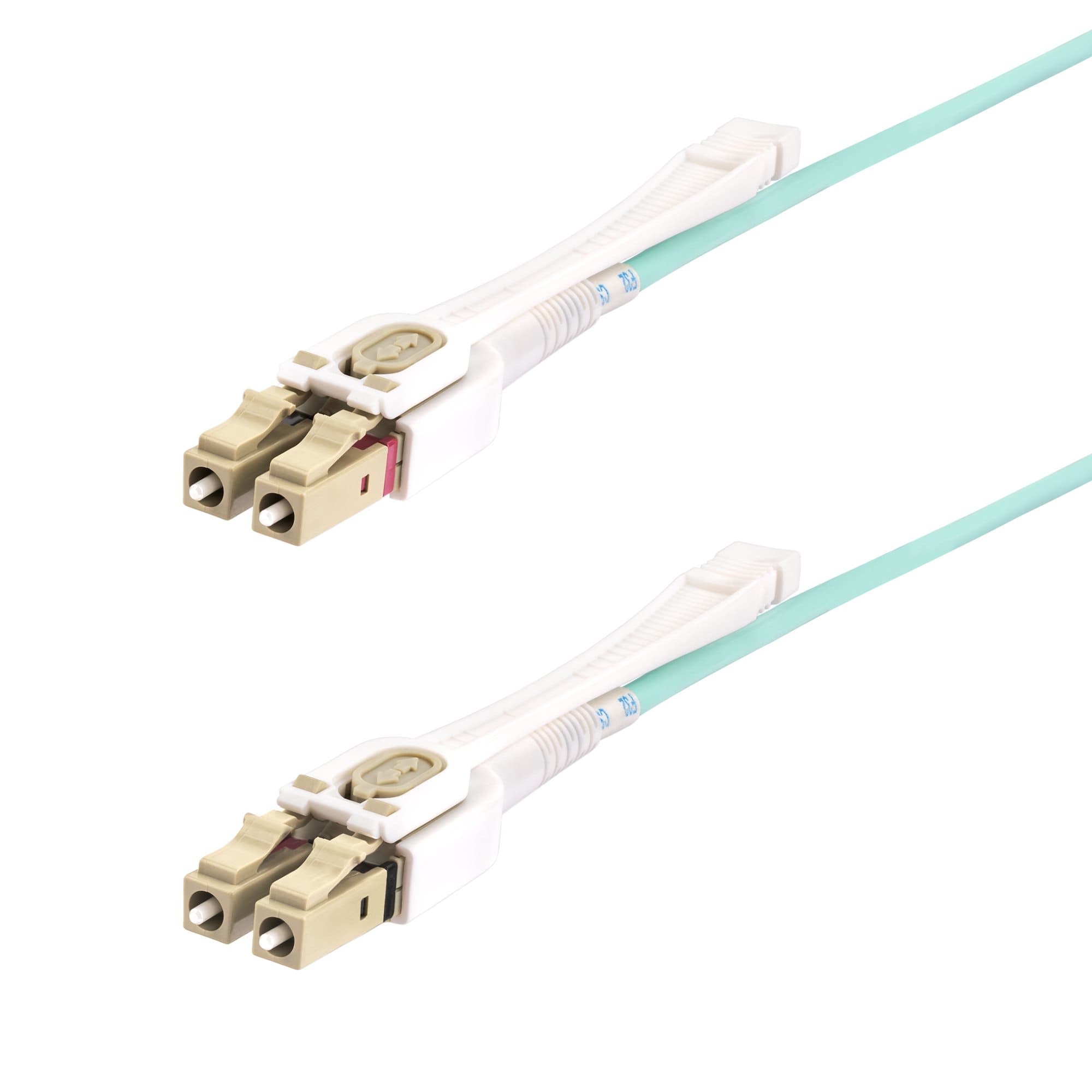 STARTECH STARTECH.COM 5M LC/LC-UPC OM4 MULTIMODE FIBER CABLE, PUSH PULL TABS, 50/125, 100G, LTW 450FBLCLC5PP