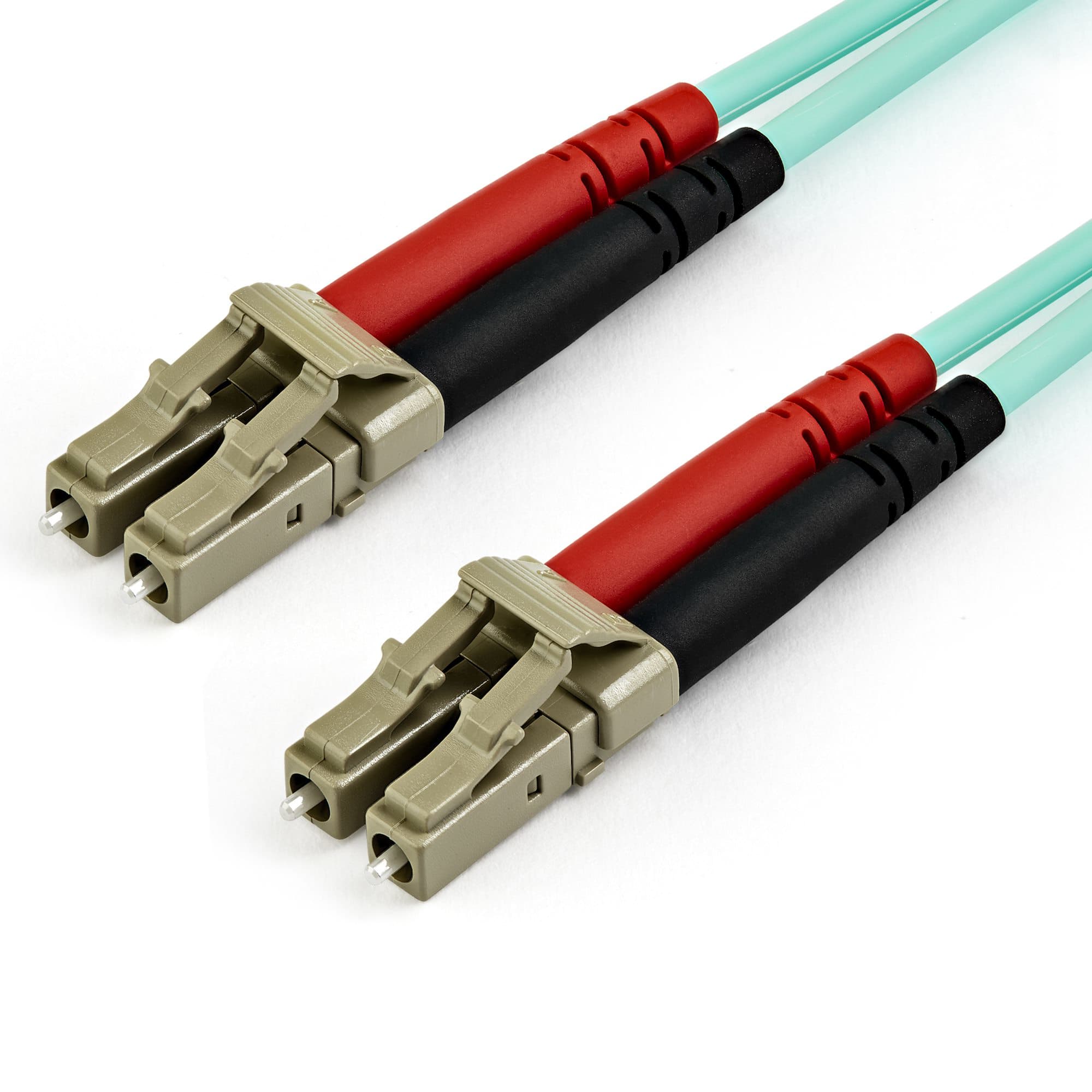 STARTECH STARTECH.COM 7M OM4 LC TO LC MULTIMODE DUPLEX FIBER OPTIC PATCH CABLE, LTW 450FBLCLC7