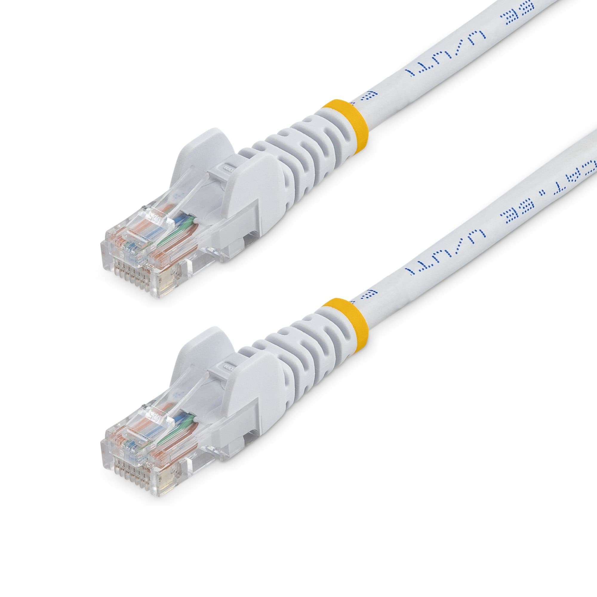 STARTECH STARTECH.COM 7M WHITE CAT5E ETHERNET PATCH CABLE WITH SNAGLESS RJ45 CONNECTORS 45PAT7MWH