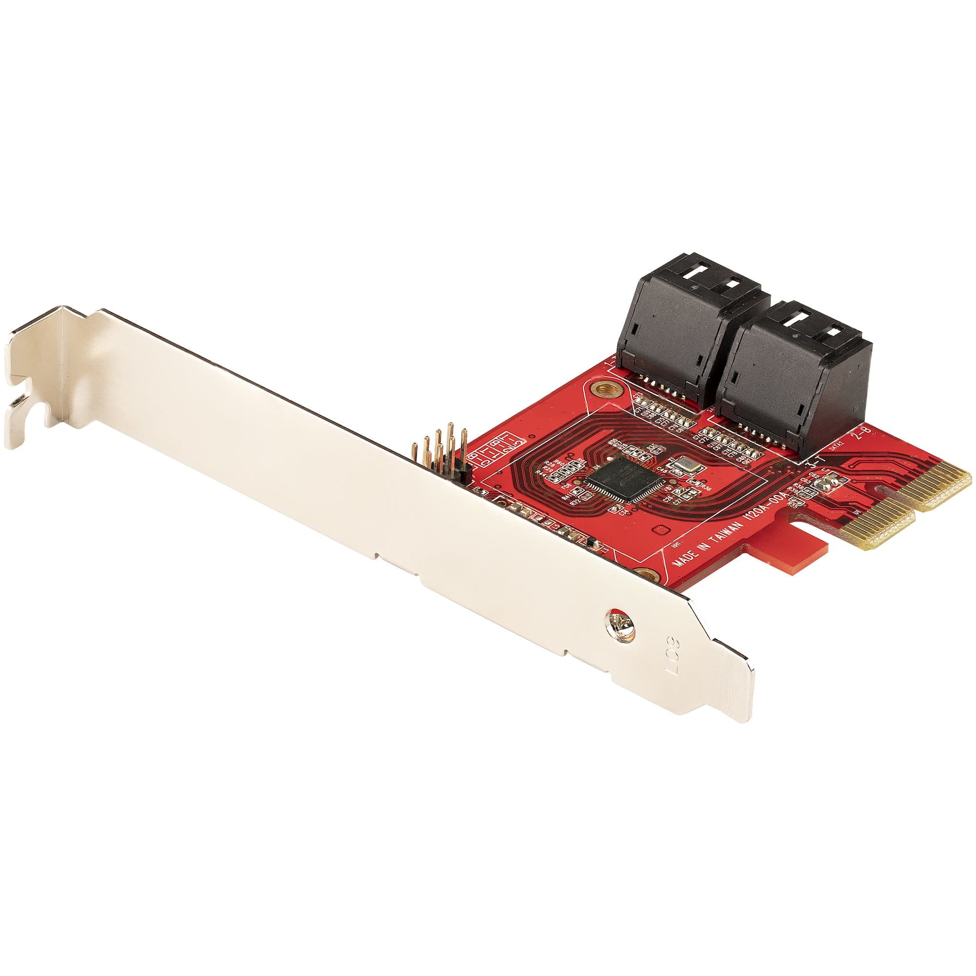 STARTECH STARTECH.COM SATA PCIE CARD - 4 PORT 6GBPS PCIE SATA EXPANSION, 2 YR 4P6G-PCIE-SATA-CARD