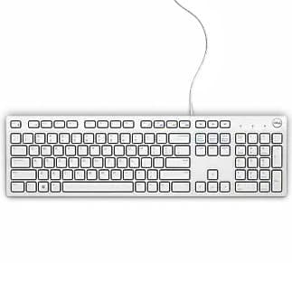 DELL DELL MULTIMEDIA KEYBOARD (US ENGLISH) - KB216 - WHITE RETAIL PACKAGING 580-ADME