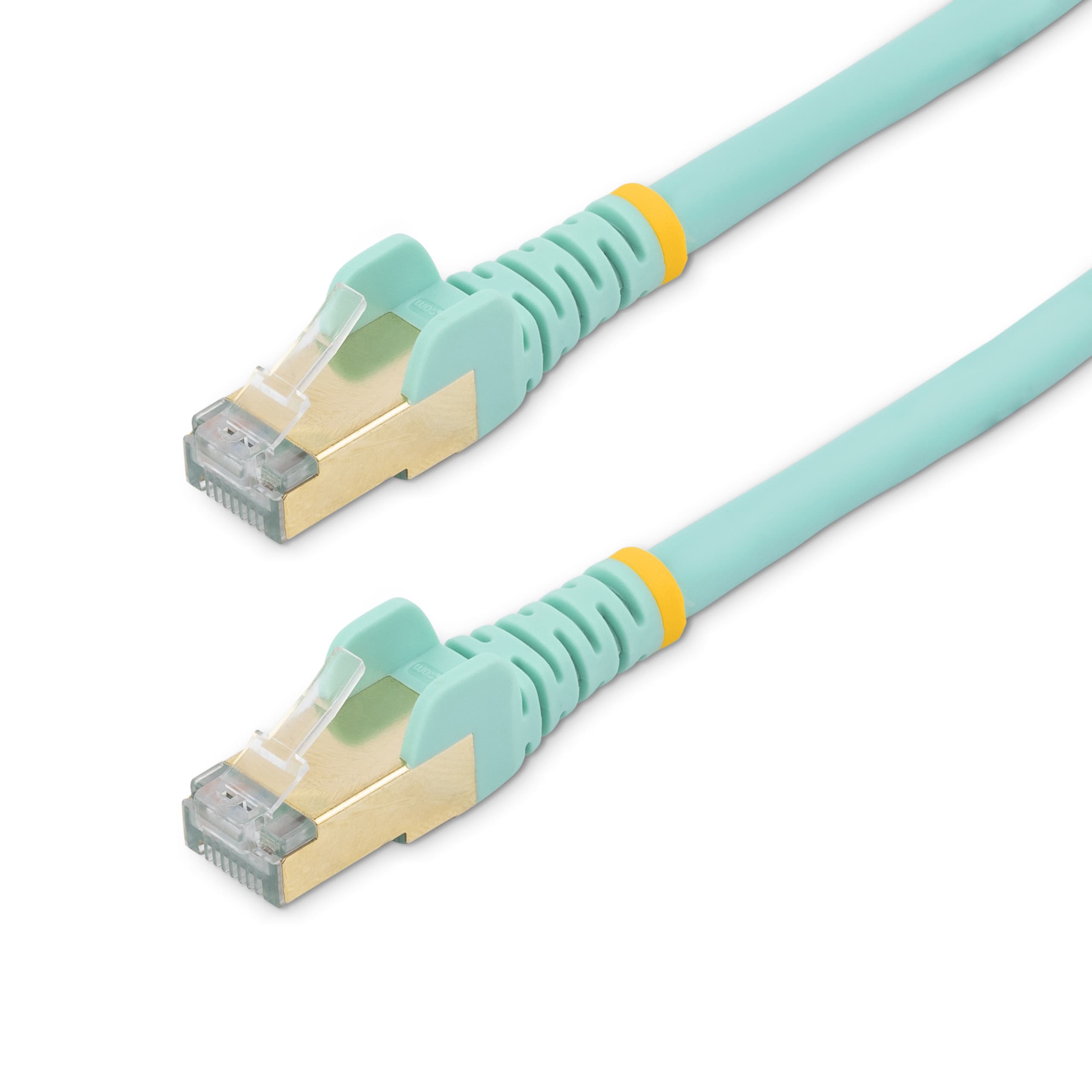 STARTECH STARTECH.COM 2M AQUA CAT6A ETHERNET CABLE - SHIELDED (STP), LTW 6ASPAT2MAQ