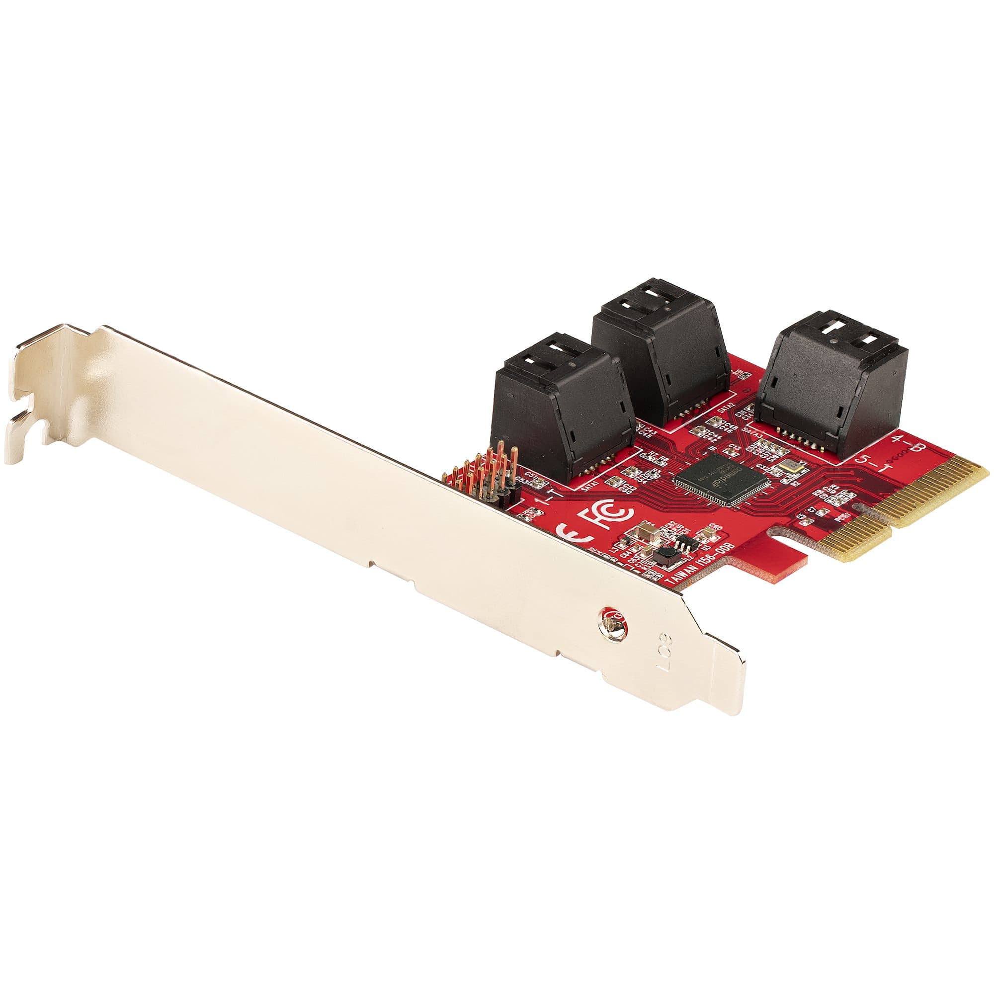 STARTECH STARTECH.COM SATA PCIE CARD - 6 PORT 6GBPS PCIE SATA EXPANSION, 2 YR 6P6G-PCIE-SATA-CARD