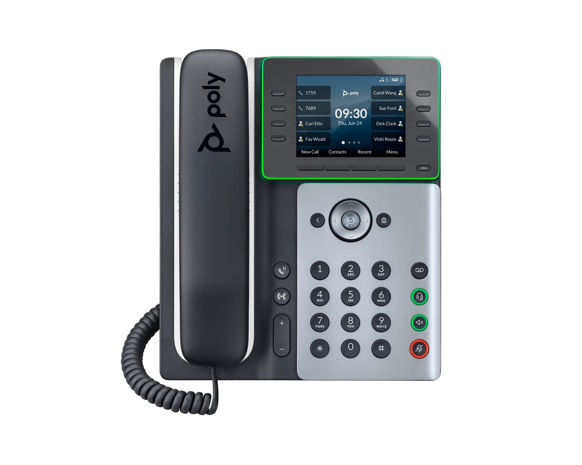 HP HP Poly Edge E300 IP Phone and PoE-enabled 82M92AA