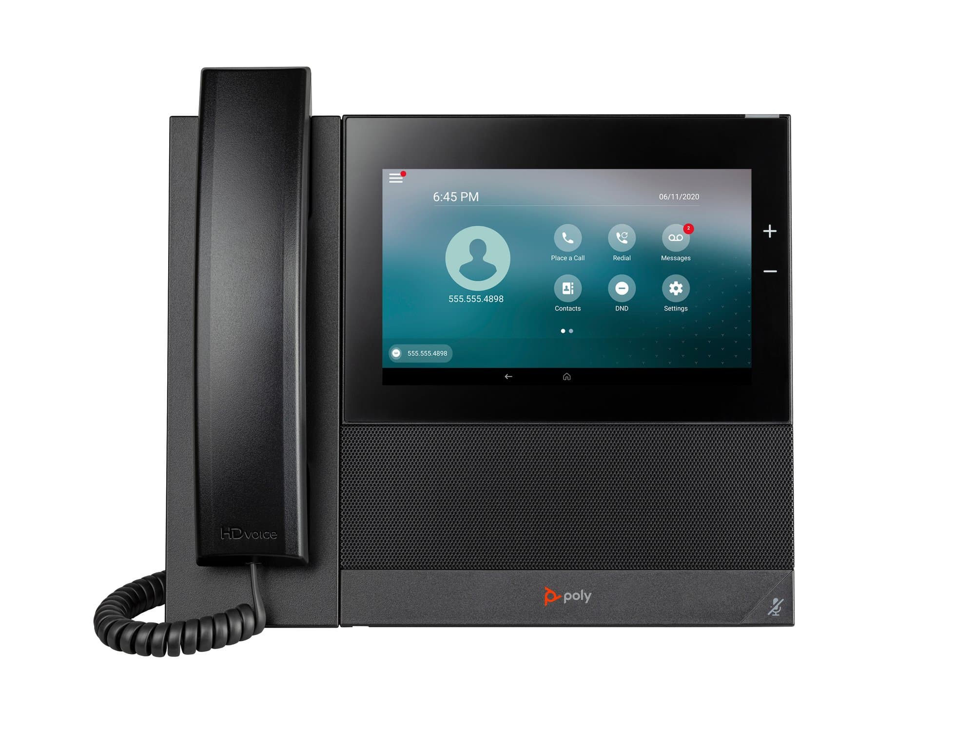 HP HP Poly CCX 600 Business Media Phone with Open SIP and PoE-enabled 82Z85AA