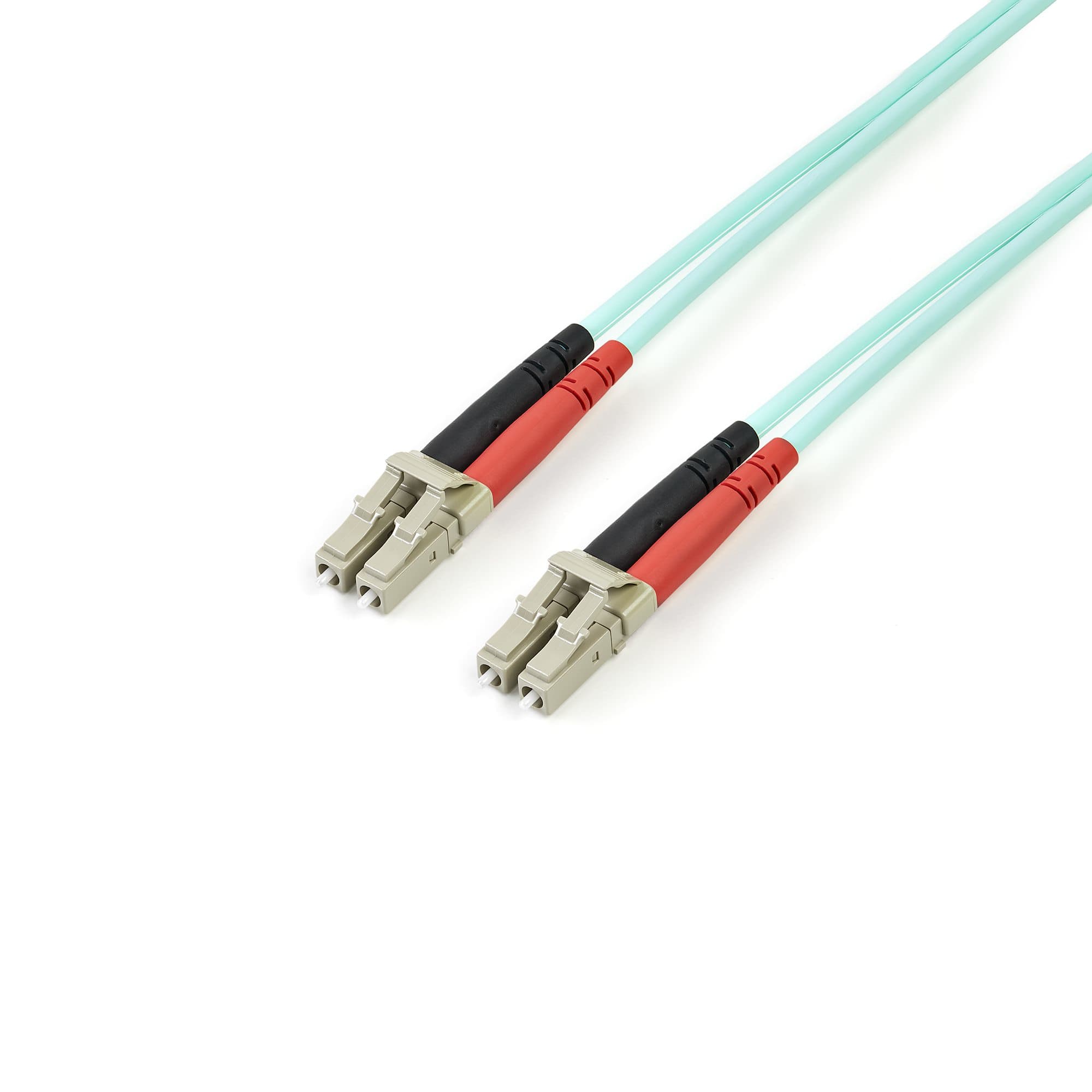 STARTECH STARTECH.COM 2M LC/UPC TO LC/UPC OM3 MULTIMODE FIBER OPTIC CABLE, LTW A50FBLCLC2