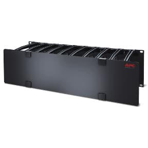 APC APC (AR8605) 3U HORIZONTAL CABLE MANAGER, 6" FINGERS TOP AND BOTTOM AR8605