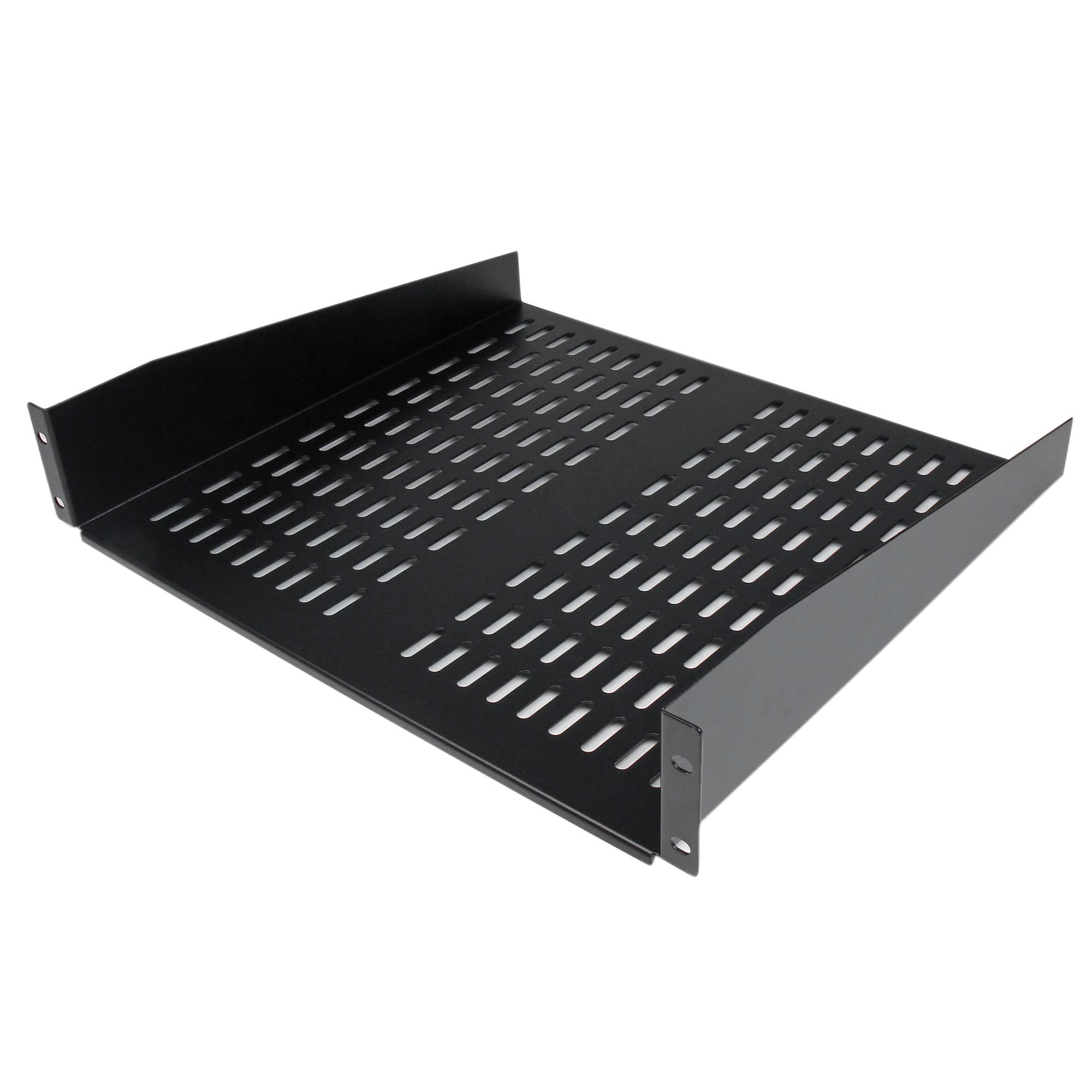 STARTECH STARTECH.COM 2U 16IN UNIVERSAL FIXED VENTED SERVER RACK SHELF - 50LBS/23KG LTW CABSHELFV