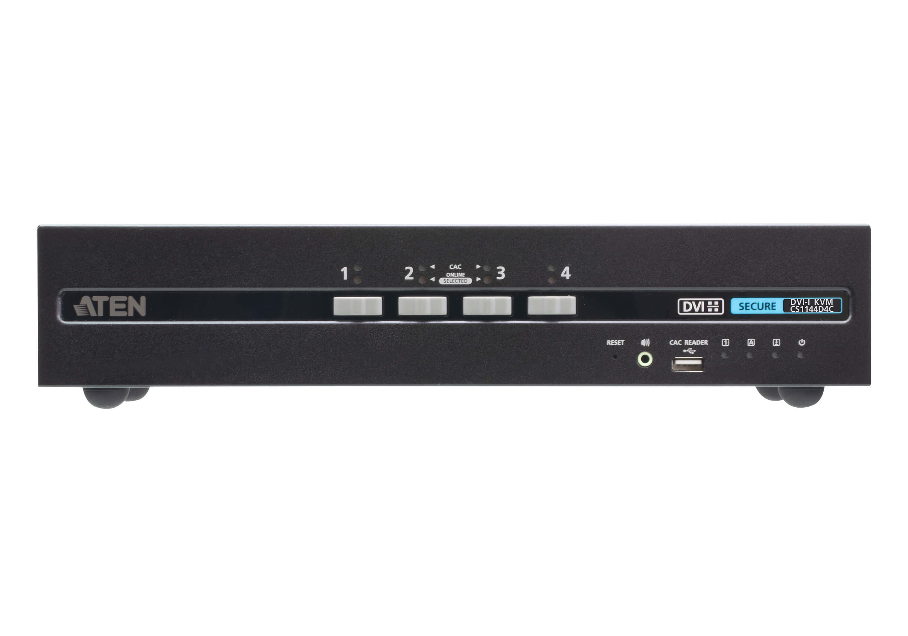 ATEN ATEN 4P USB DVI DUAL DISPLAY PP4 SECURE KVM CS1144D4C-AT-U