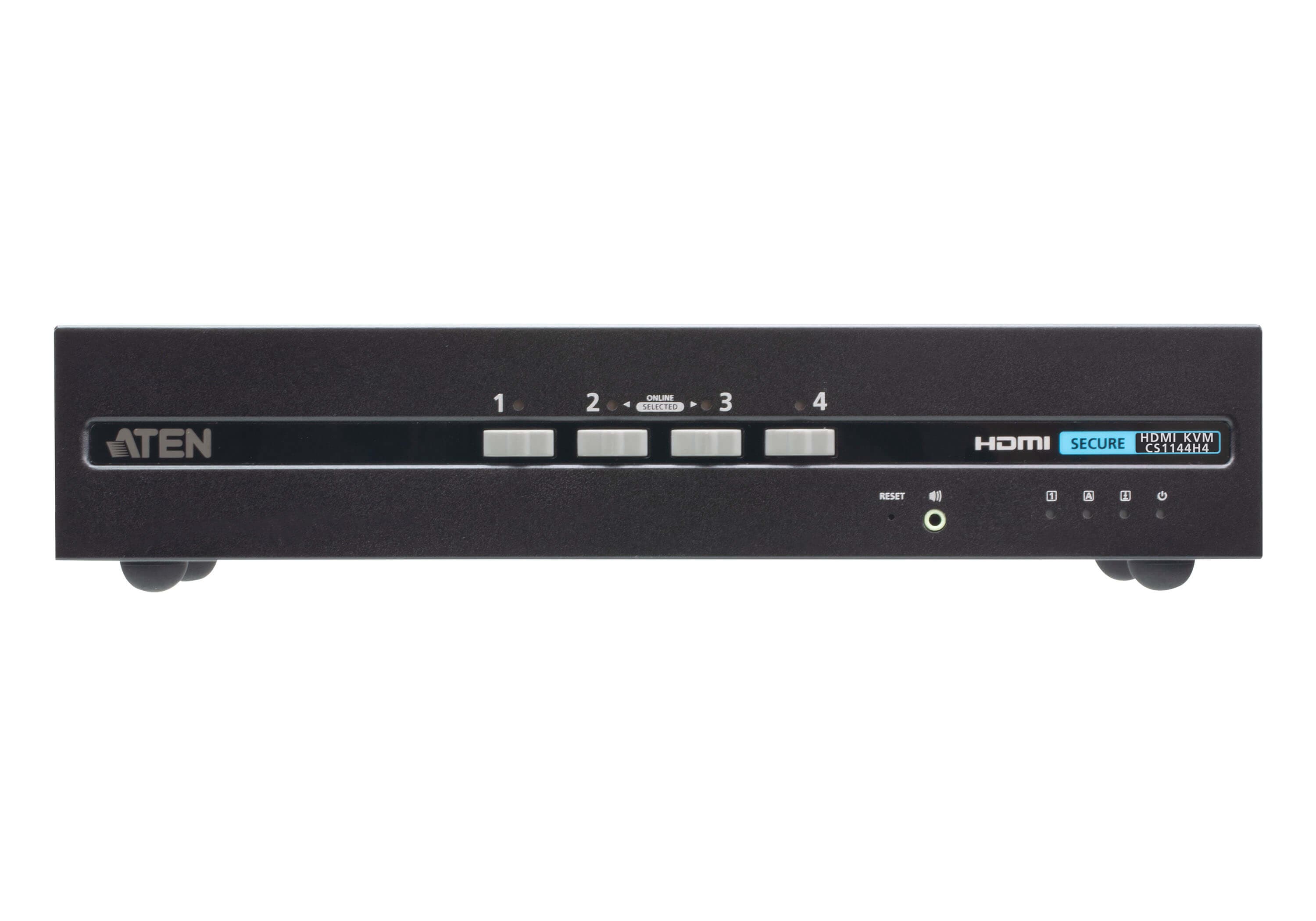 ATEN ATEN 4-PORT USB HDMI DUAL DISPLAY SECURE KVM SWITCH (PSD PP V4.0 COMPLIANT) CS1144H4-AT-U