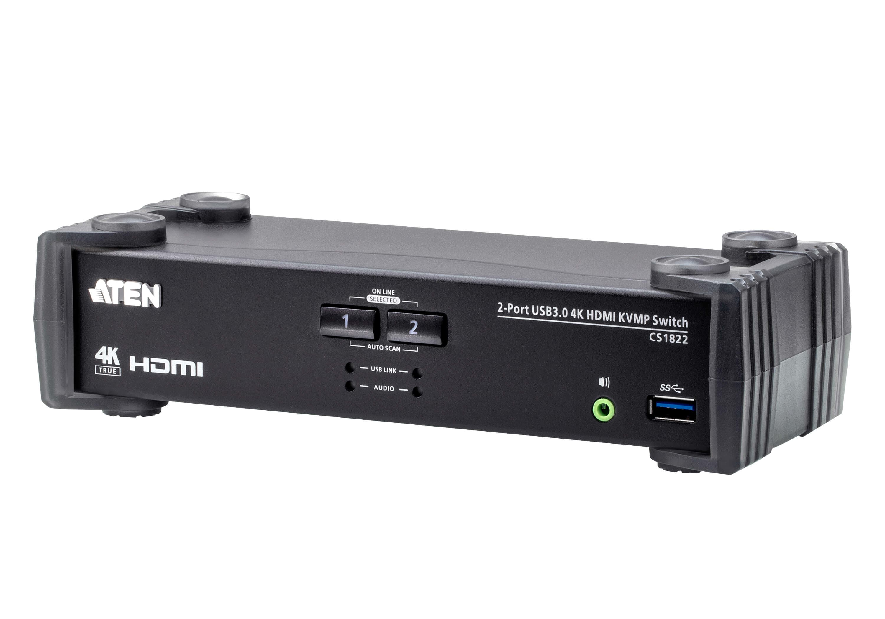 ATEN ATEN 2-PORT USB 3.0 4K HDMI KVMP SWITCH CS1822-AT-U