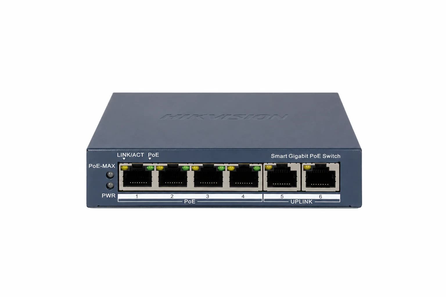 HIKVISION HIKVISION 4 PORT POE GB MANAGED SWITCH - 2 UPLINKS DS-3E1506P-EI