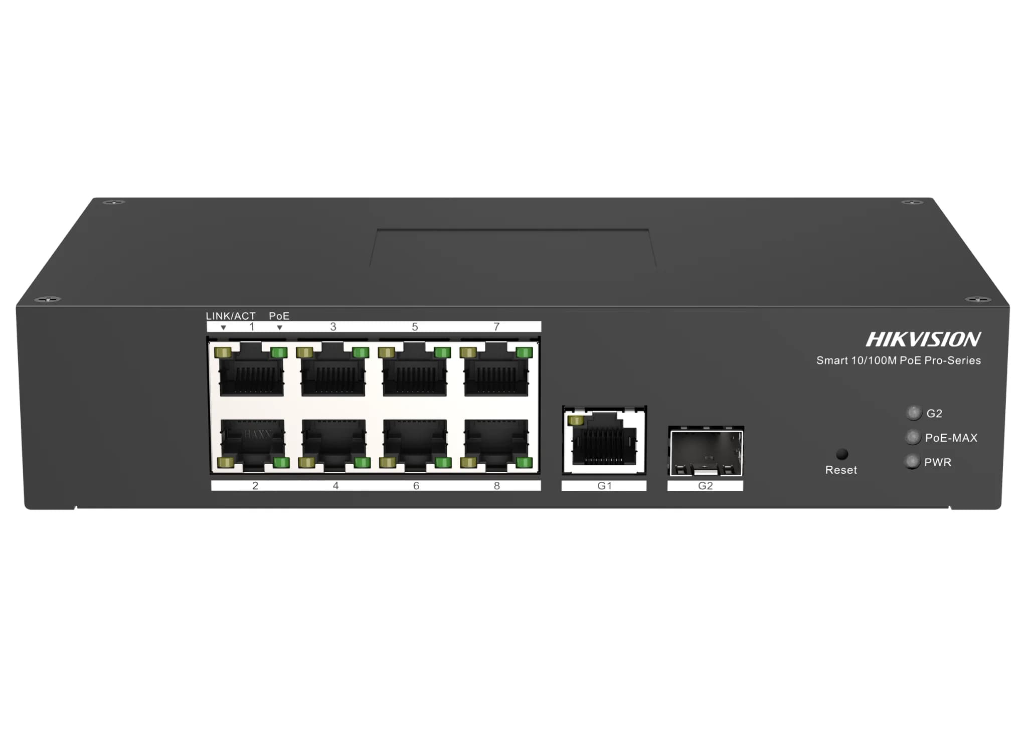 HIKVISION HIKVISION TRANSMISSION 3T1310P-SI-HS 8 PORT MANAGED POE,1 X UPLINK,110W, -30C to 65C,2Y DS-3T1310P-SI-HS