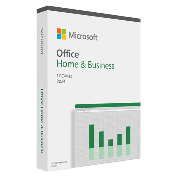 MICROSOFT MICROSOFT OFFICE HOME & BUSINESS 2024 - RETAIL BOX EP2-06629
