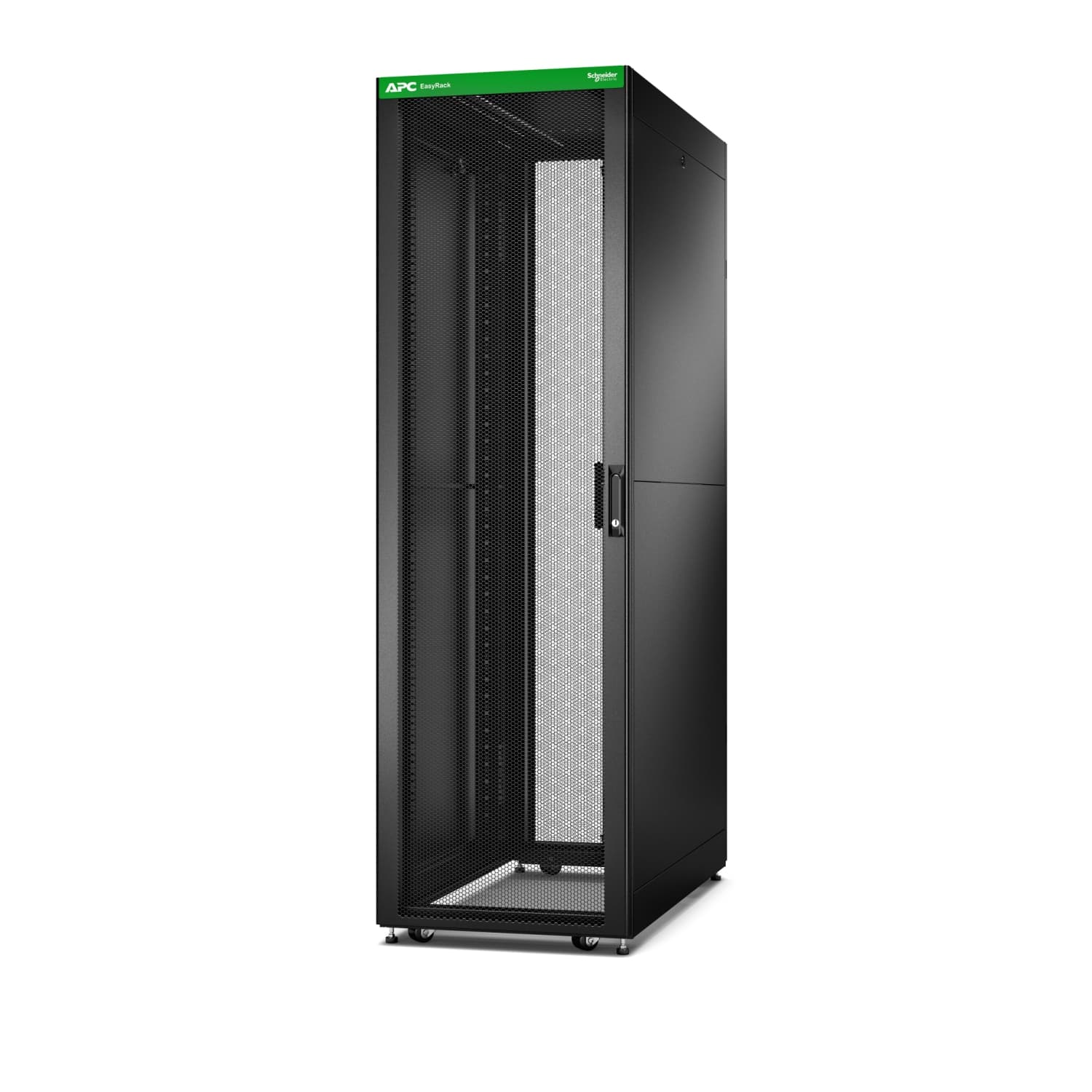 APC APC EASY RACK 600MM/42U/1000MM, WITH ROOF, SIDE PANEL,CASTORS,FEET AND 4 BRACKETS, NO BOTTOM, ER6202