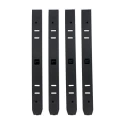 QNAP QNAP 3.5 inch HDD tool-less installation kit, Black, Plastic,two pieces for left and right FIXER-HDD35-BLK002