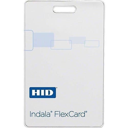 HID HID FLEXCARD INDALA CLAM HID-PROG MOQ=100 FPCRD-SSSMW-0000